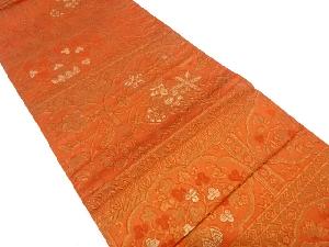 花鳥更紗模様織り出し袋帯